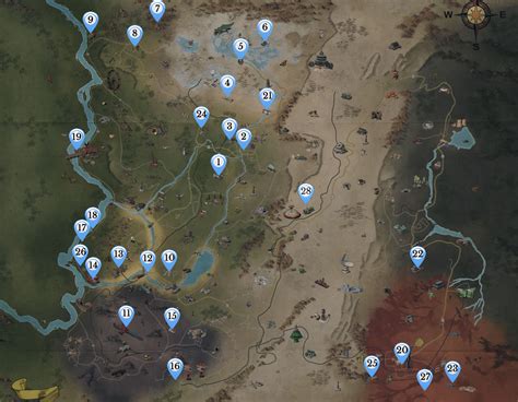 Power Armor Locations .